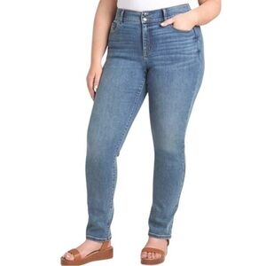 Lane Bryant Blue Straight Leg Jeans for Women